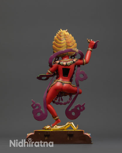 Himalayan Dorje Phagmo Statue | Sacred Nepalese Buddhist Artwork