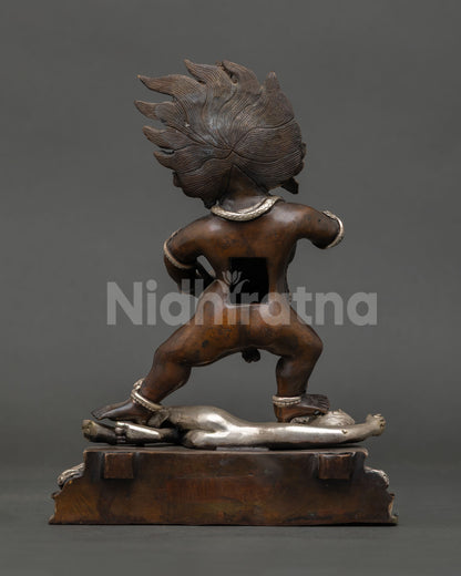 Black Dzambhala Statue
