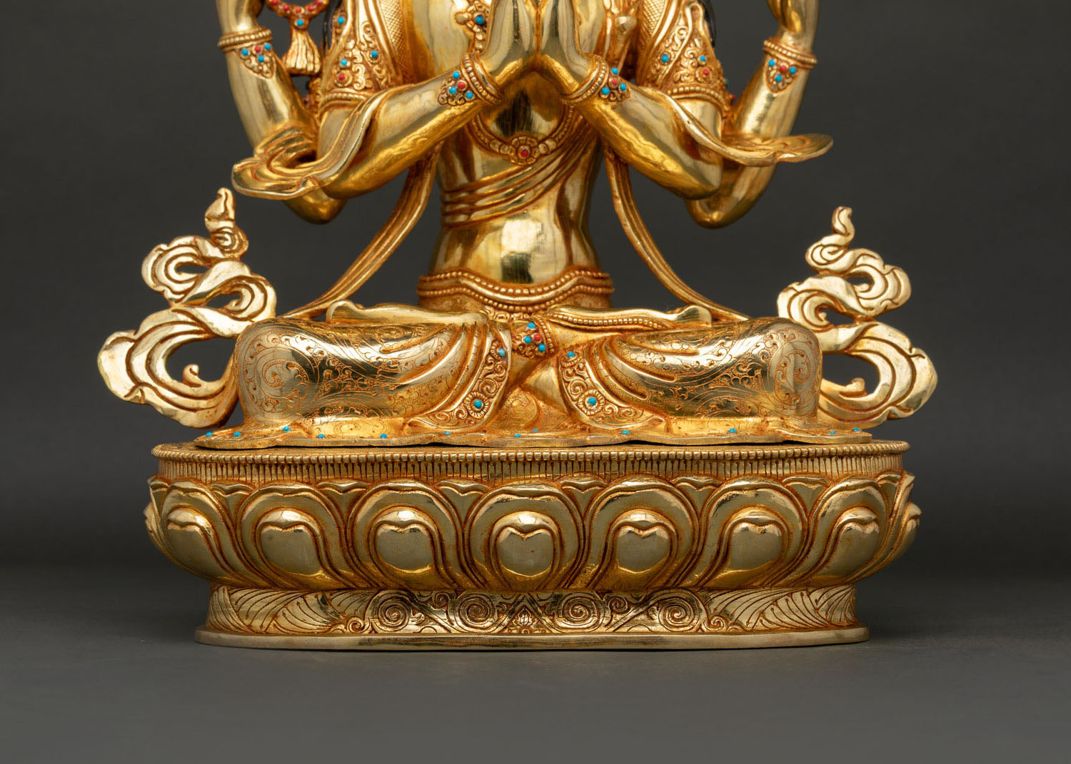 Handcrafted Avalokiteshvara Statue | Handmade Traditional Sculpture