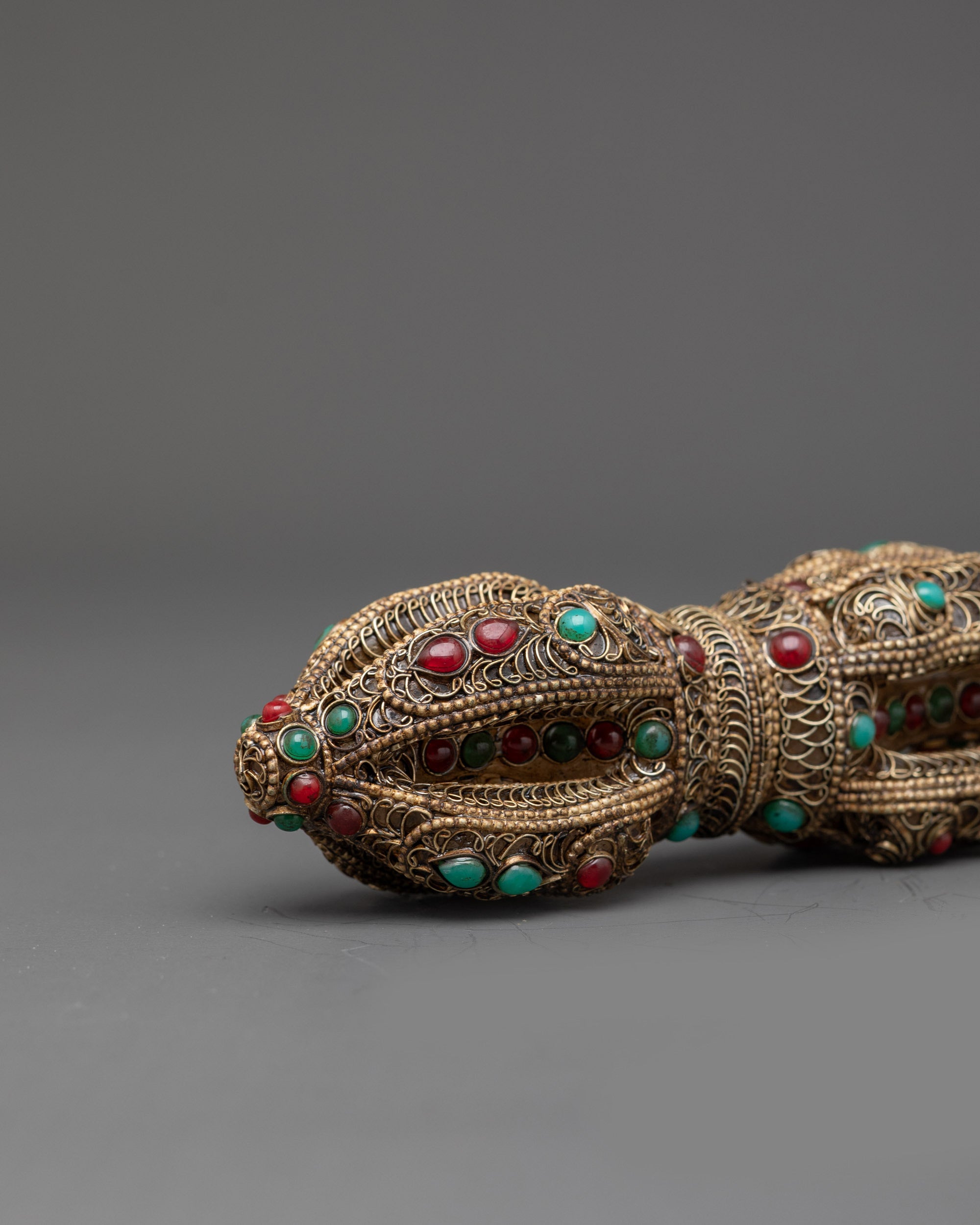 Handcrafted Tibetan Vajra | Dorje for Spiritual Harmony & Blessings