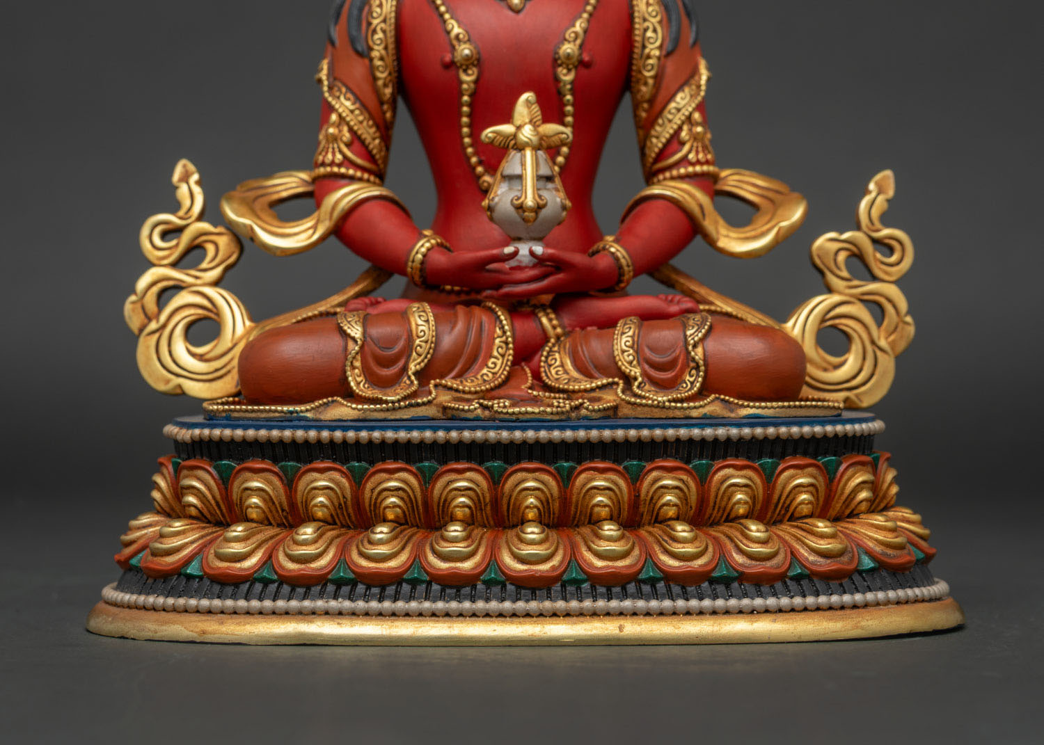 Amitayus Copper Statue | The Celestial Buddha of Long Life