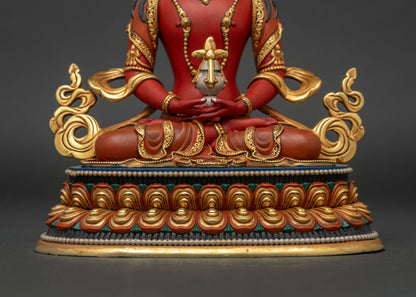 Amitayus Copper Statue | The Celestial Buddha of Long Life