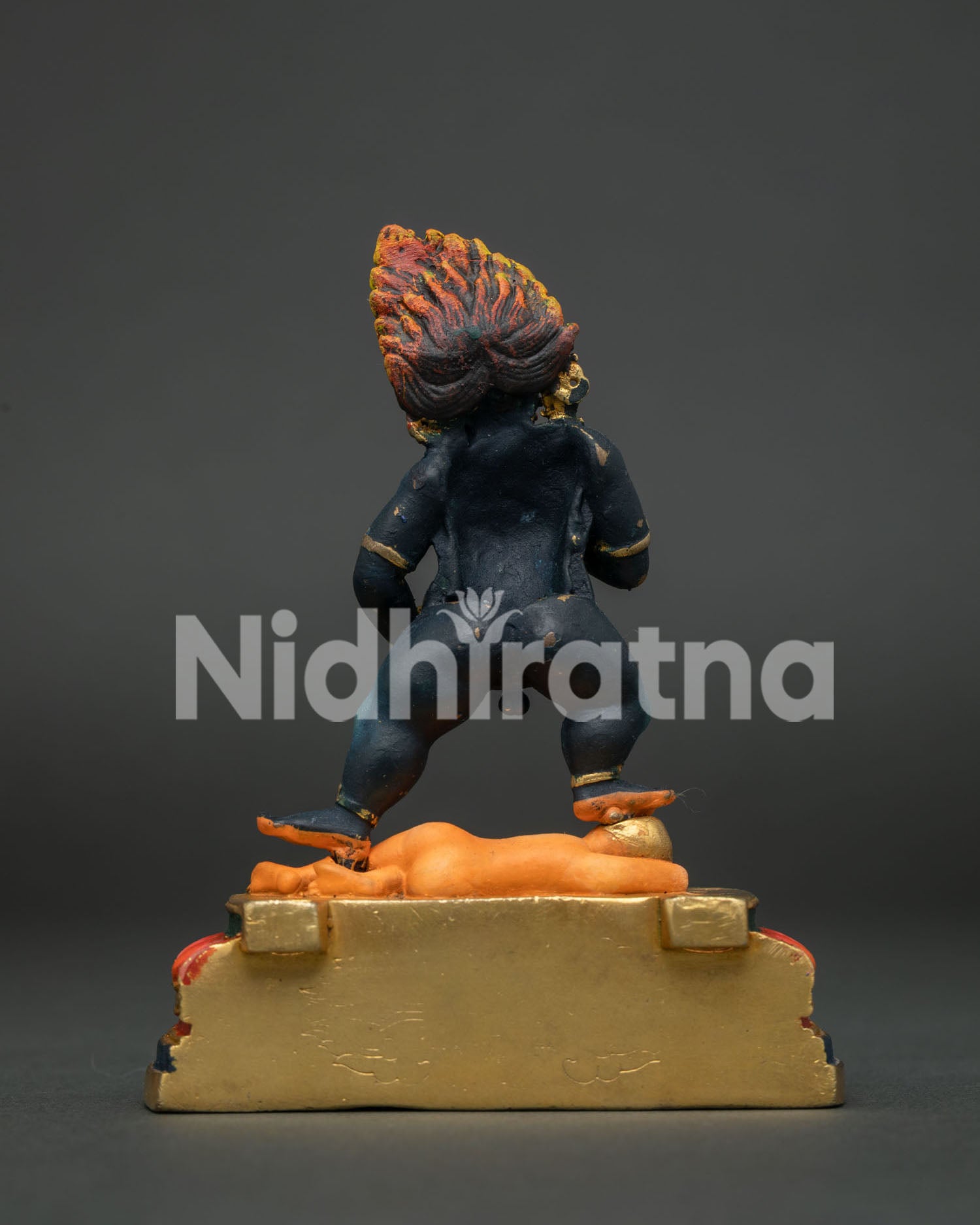 Black Dzambhala Statue