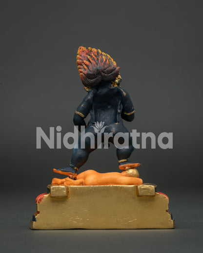 Black Dzambhala Statue