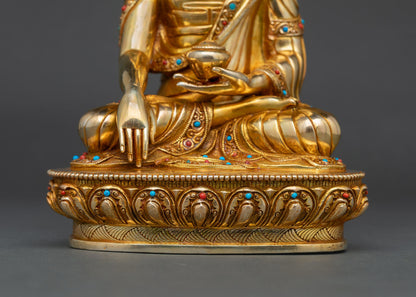 Buddha Shakyamuni Statue | Himalayan Buddhist Decor