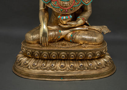 Extra Large Jowo Shakyamuni Rinpoche Statue | Handmade In Nepal