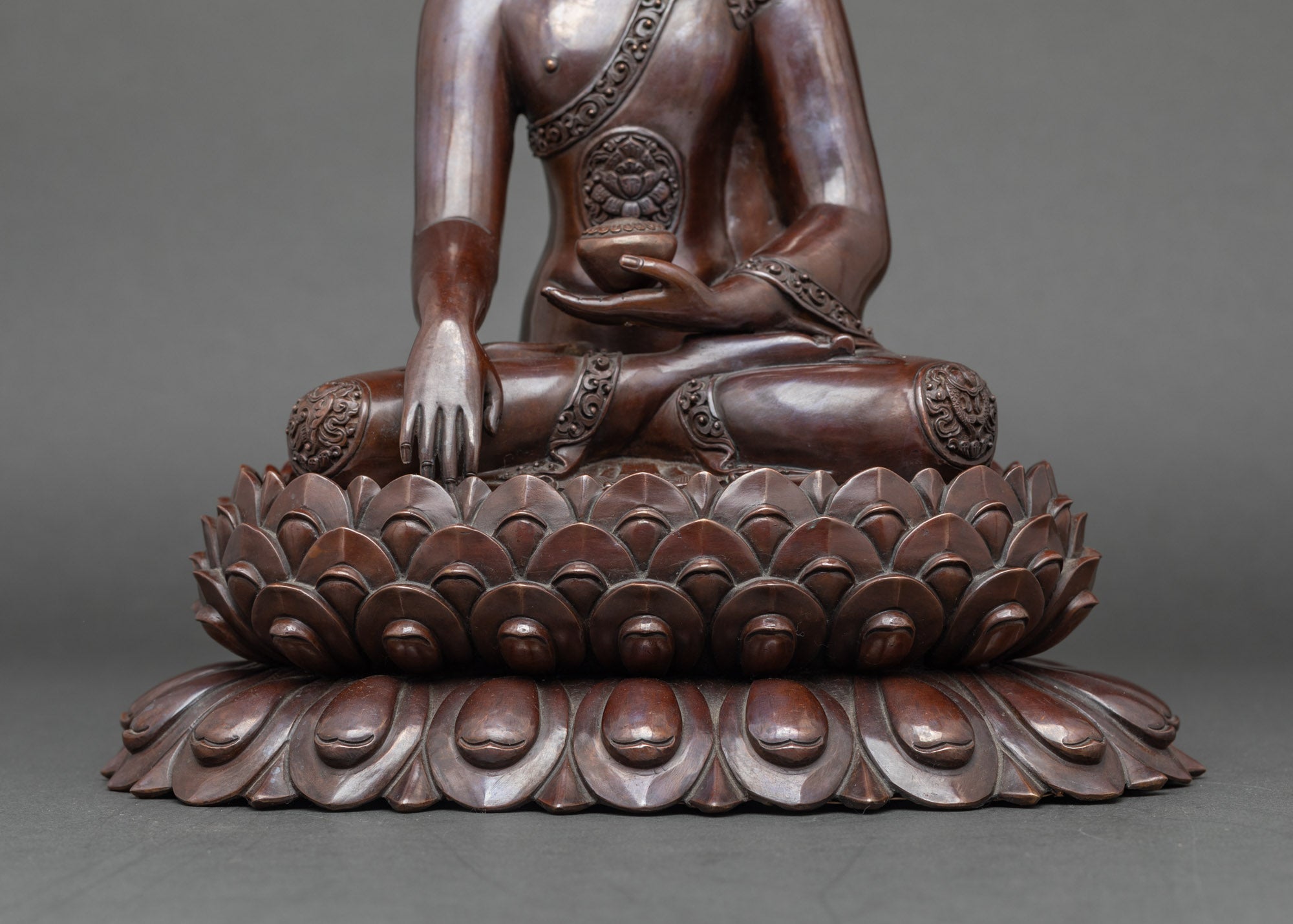 Shakyamuni Buddha Sculpture | Handcrafted Nepalese Buddhist Statue