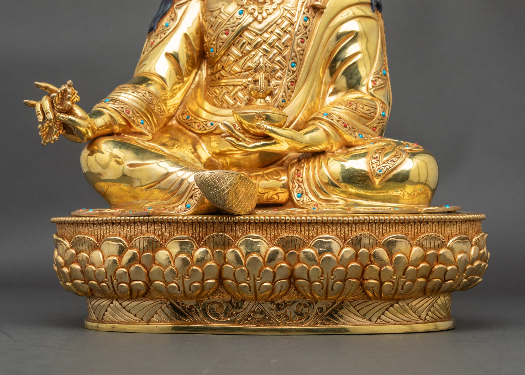 Precious Guru Padmasambhava Statue | Enlightened Master for Meditation