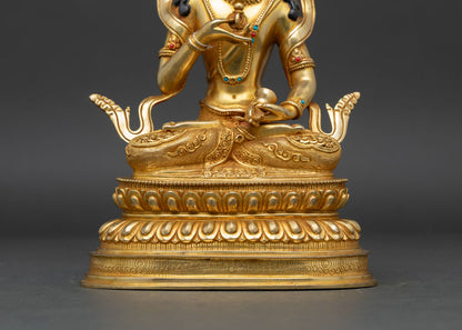 Vajrasattva Statue | Buddhist Meditation Sculpture from Nepal