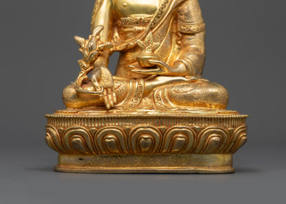 Handcrafted Medicine Buddha Statue | Spiritual Healing & Blessings