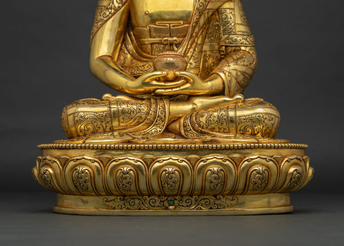 Premium Amitabha Buddha Statue from Nepal – Handmade & Authentic