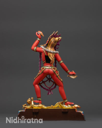 Statue of Dakini Vajrayogini | Handcrafted Tantric Deity Artwork