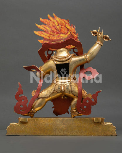 Vajrapani Statue | Wrathful Guardian of Buddhist Teachings