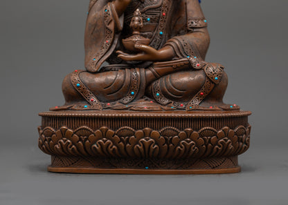 Guru Tsokyé Dorje – Handcrafted Tibetan Buddhist Altar Statue
