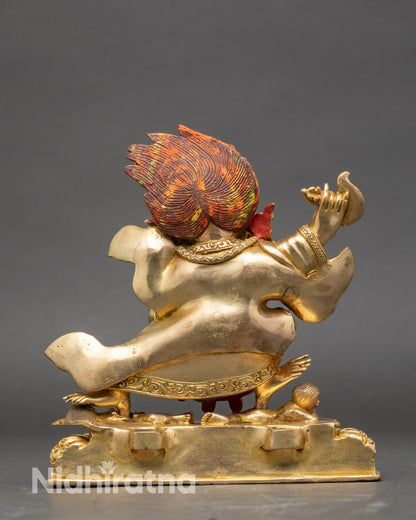 Mahakala Bernagchen Altar Statue | Powerful Protector for Meditation