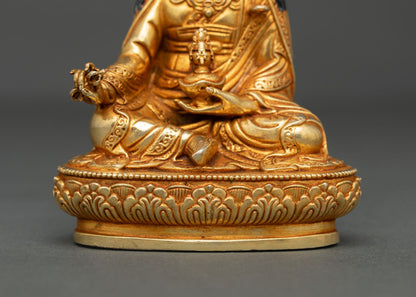 Guru Rinpoche Statue | Himalayan Copper Buddhist Art