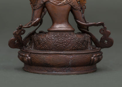 White Tara Statue | Handmade Goddess of Compassion Nepal
