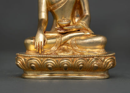Shakyamuni Buddha Statue | Handcrafted Buddhist Sculpture from Nepal