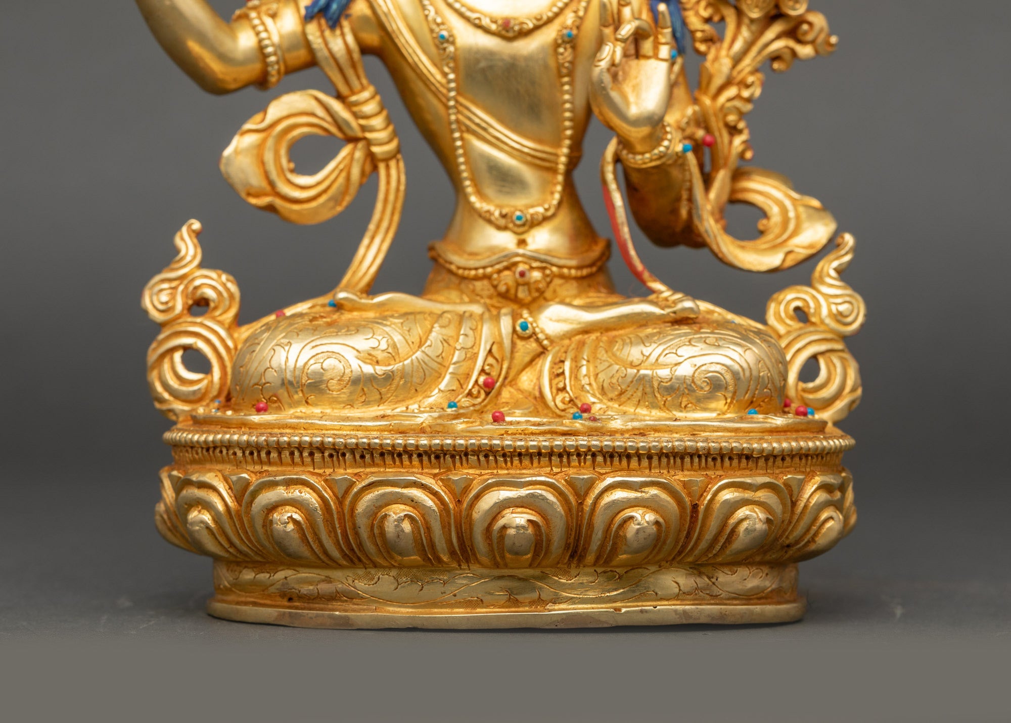 Nepalese Deity Manjushri Statue- Bodhisattva of Wisdom