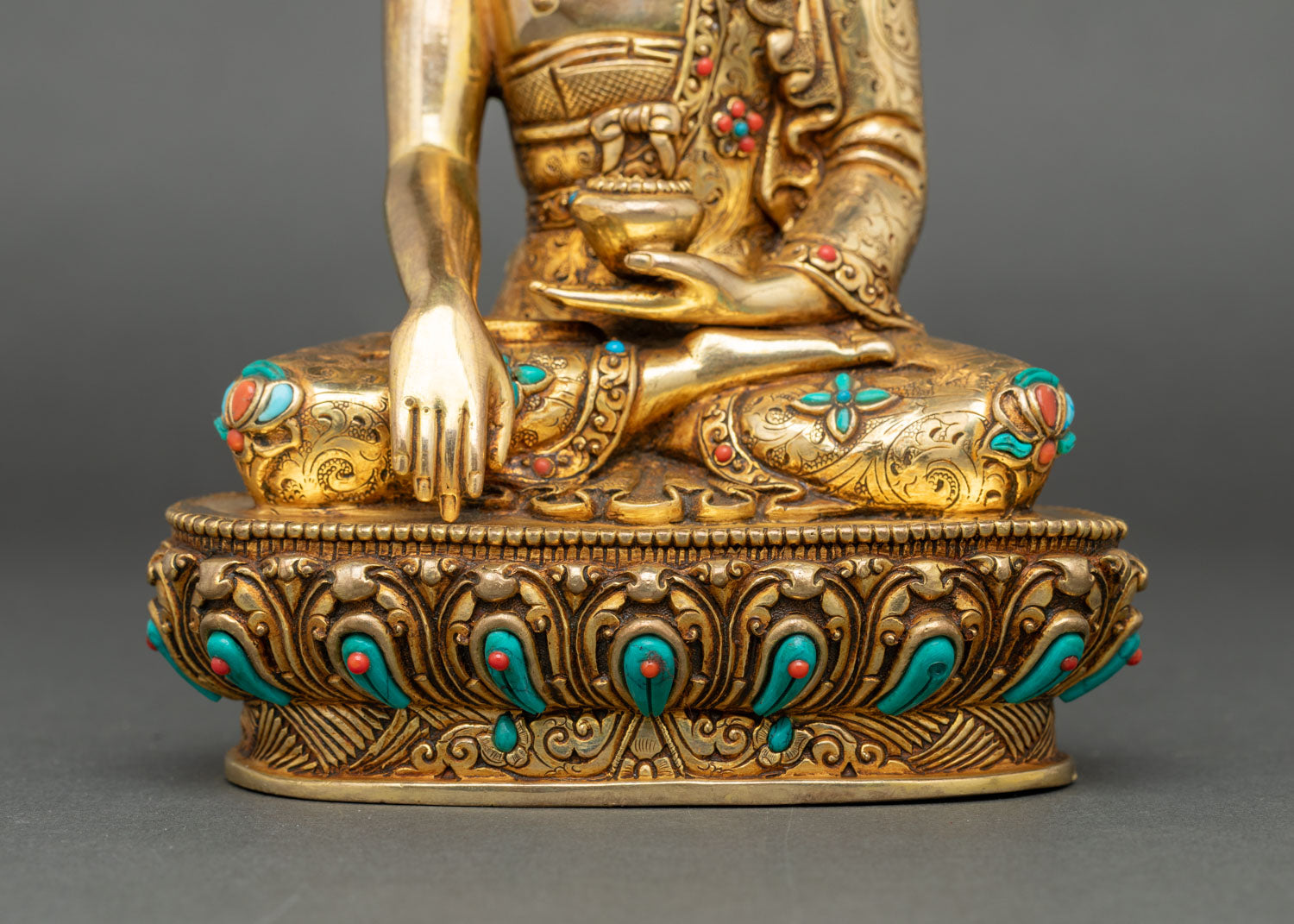 Handmade Buddha Shakyamuni | Buddhist Meditation Sculpture