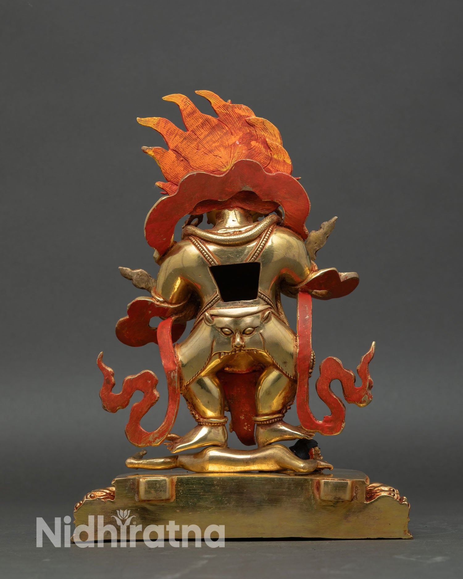 Sakya Mahakala Statue for Spiritual Protection