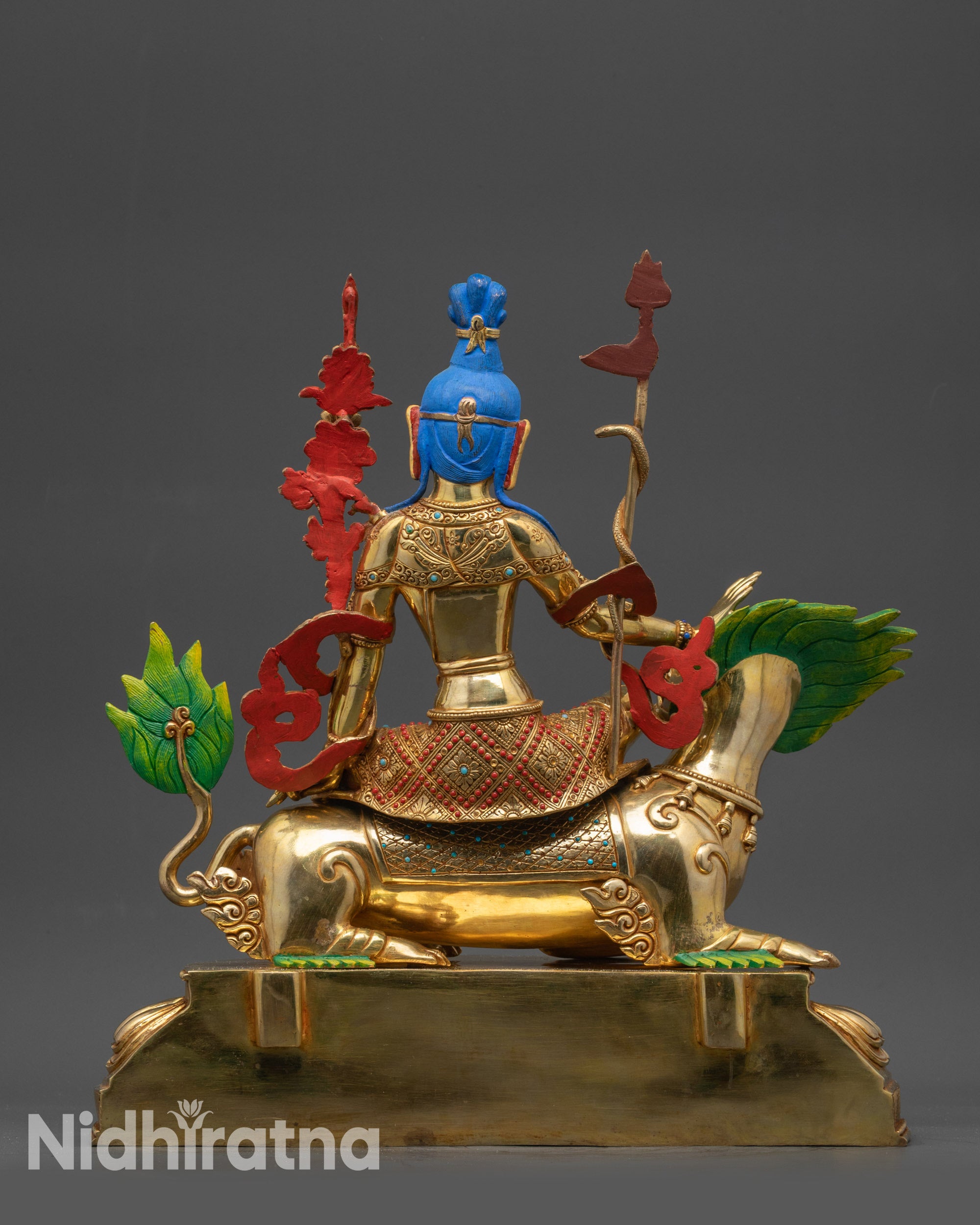 Simhanada Chenrezig | Lion-Roaring Avalokiteshvara Buddhist Sculpture