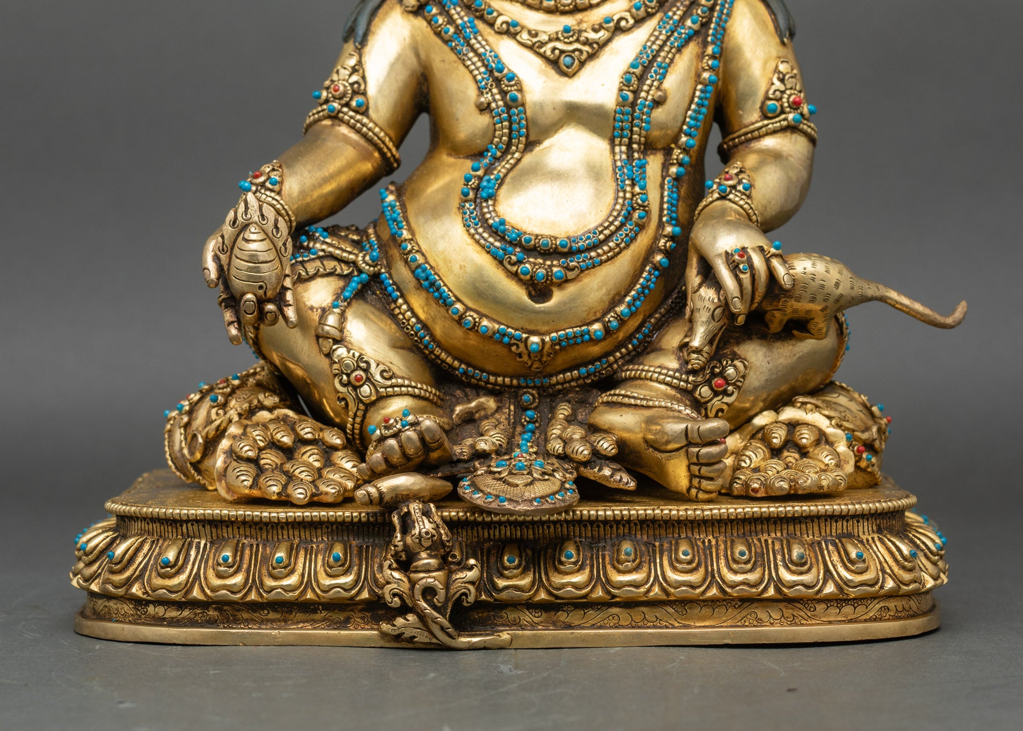 Handcrafted Dzambhala Statue | Enhance Prosperity & Good Fortune