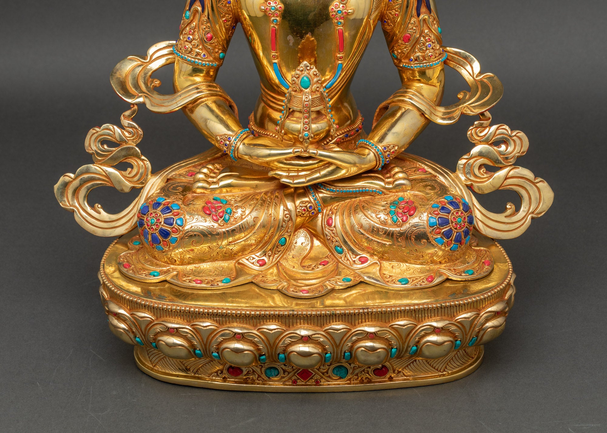 Amitayus Sculpture | Transcendent Blessings for Spiritual Growth