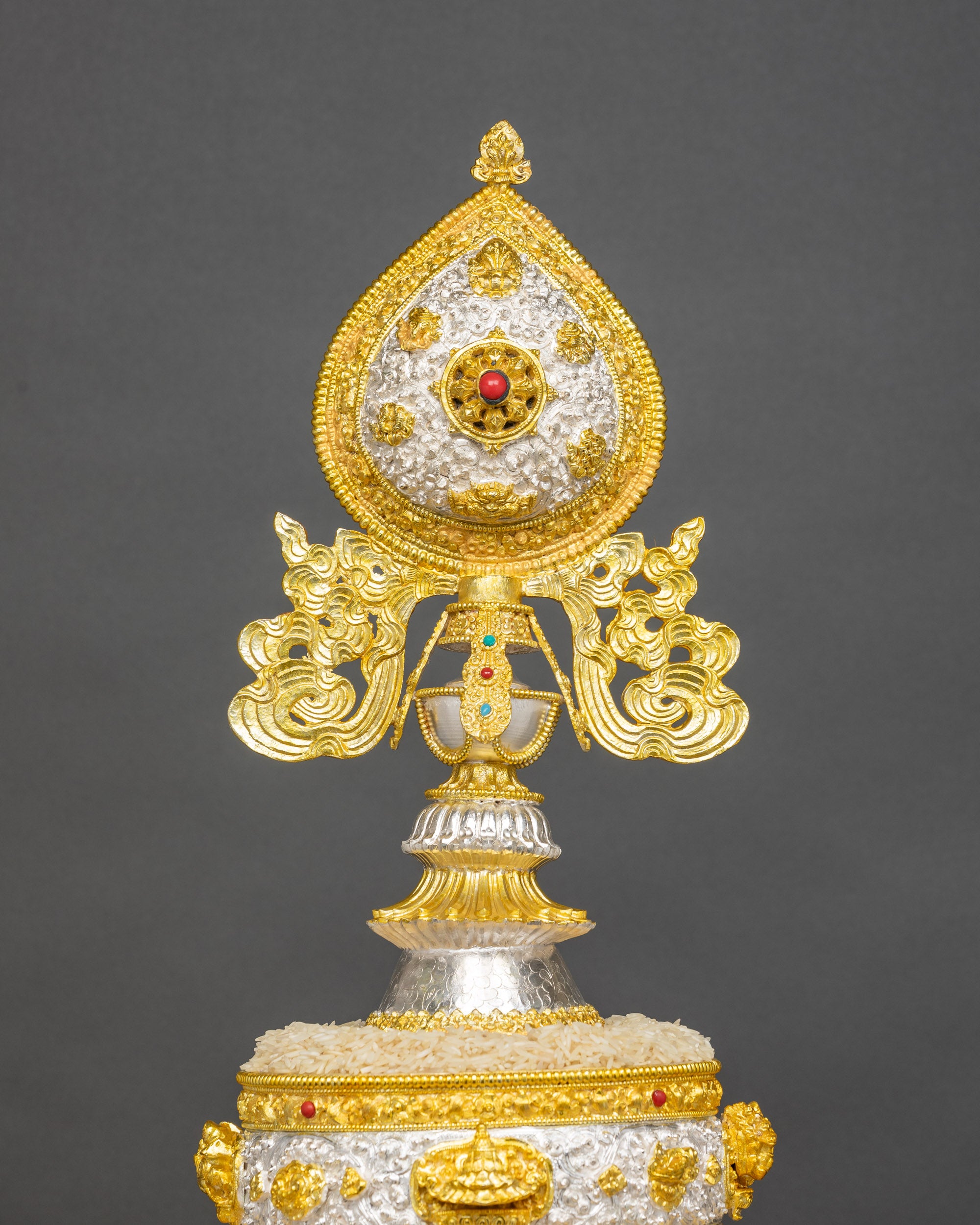 Mandala Offering Set | Handcrafted Himalayan Sacred Ritual Art