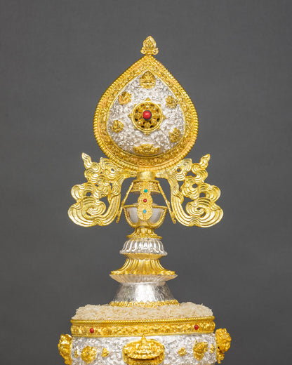 Mandala Offering Set | Handcrafted Himalayan Sacred Ritual Art