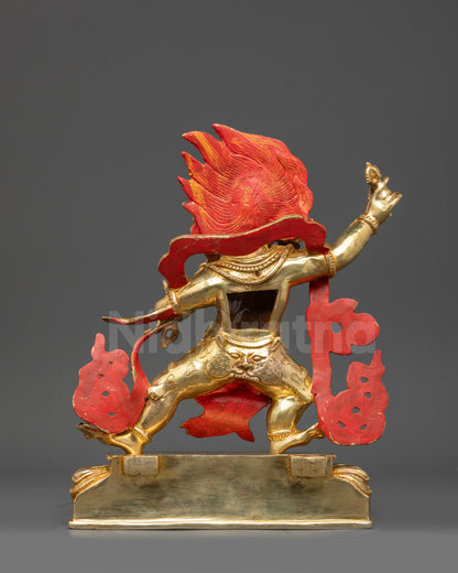 Vajrapani Buddhist Sculpture | Wrathful Guardian of Enlightenment