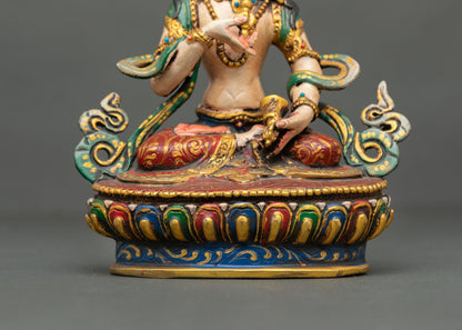 Vajrasattva Statue | Himalayan Sacred Art from Nepal