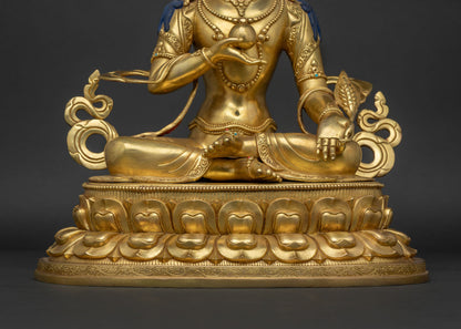 Kshitigarbha Statue | Traditional Lost-Wax Cast Copper Art