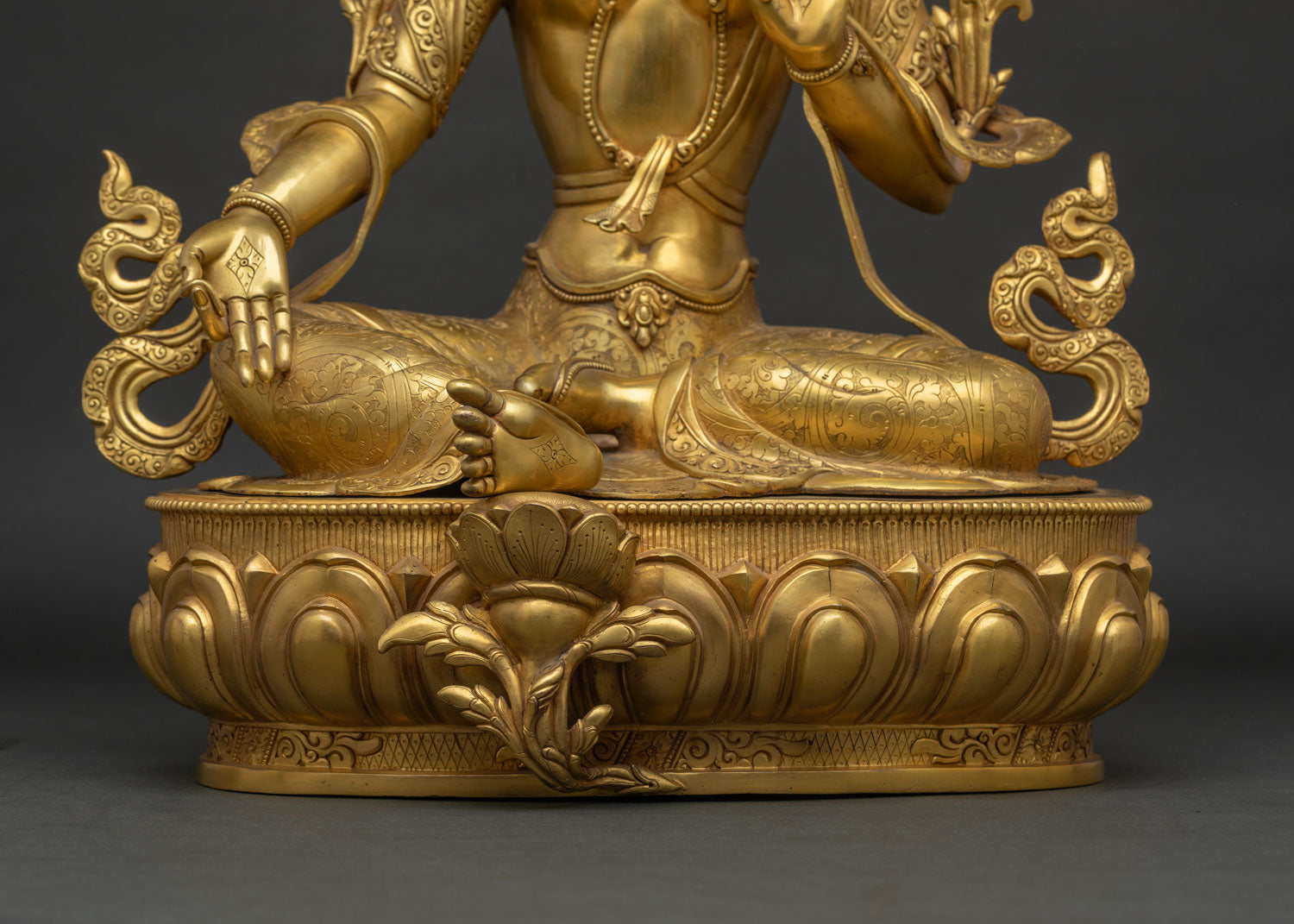 Green Tara Statue