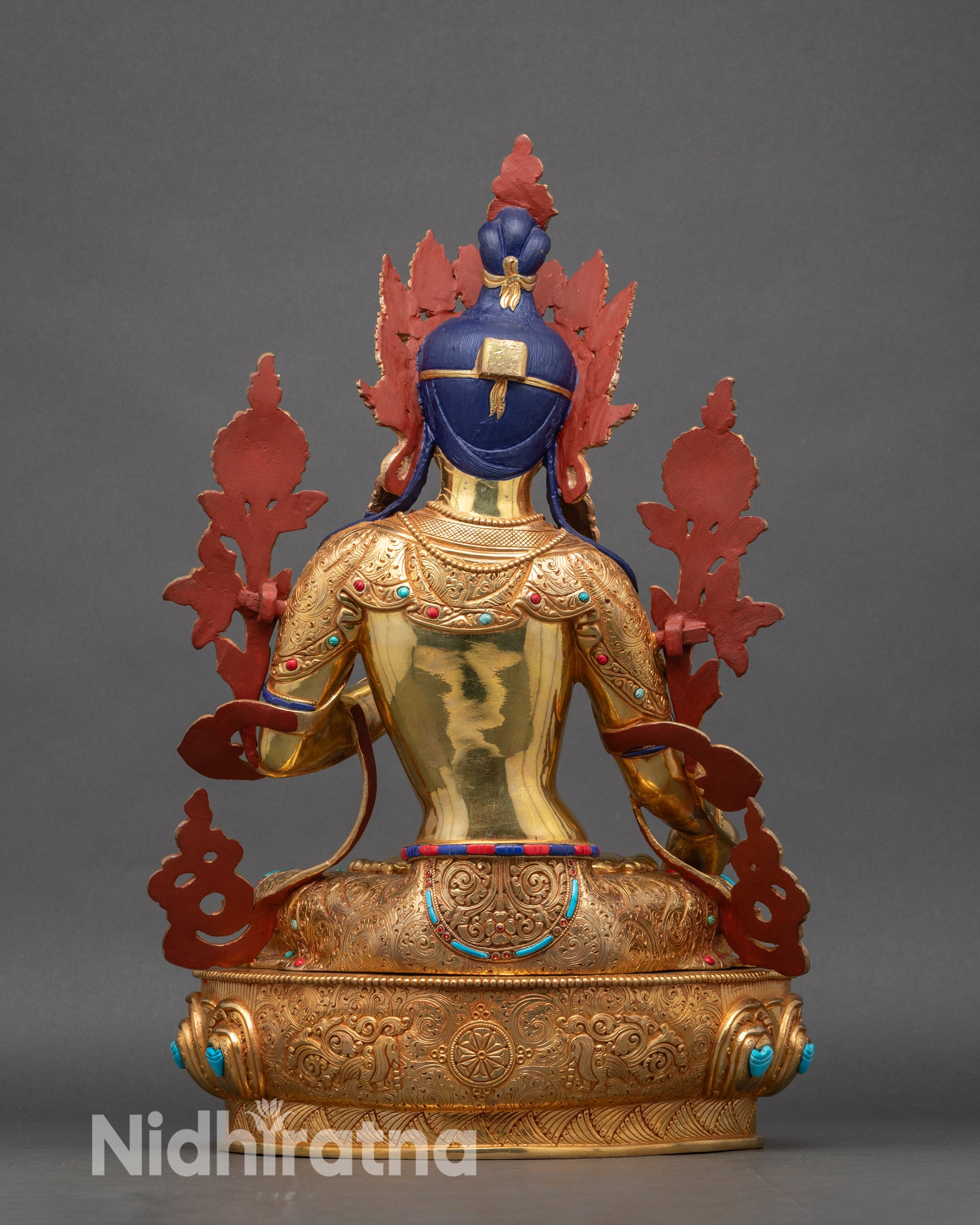 Buy White Tara Statue | Handmade Tibetan Buddhist Sculpture