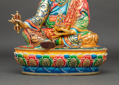 Divine Guru Rinpoche Statue – Nepalese Lotus-Born Master