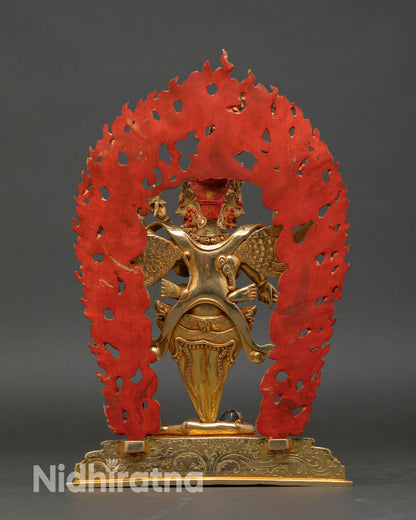 Vajrakilaya Statue | Sacred Union Deity for Vajrayana Practice