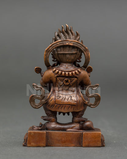 Sakya Mahakala Statue | Wrathful Protector of Sacred Spaces