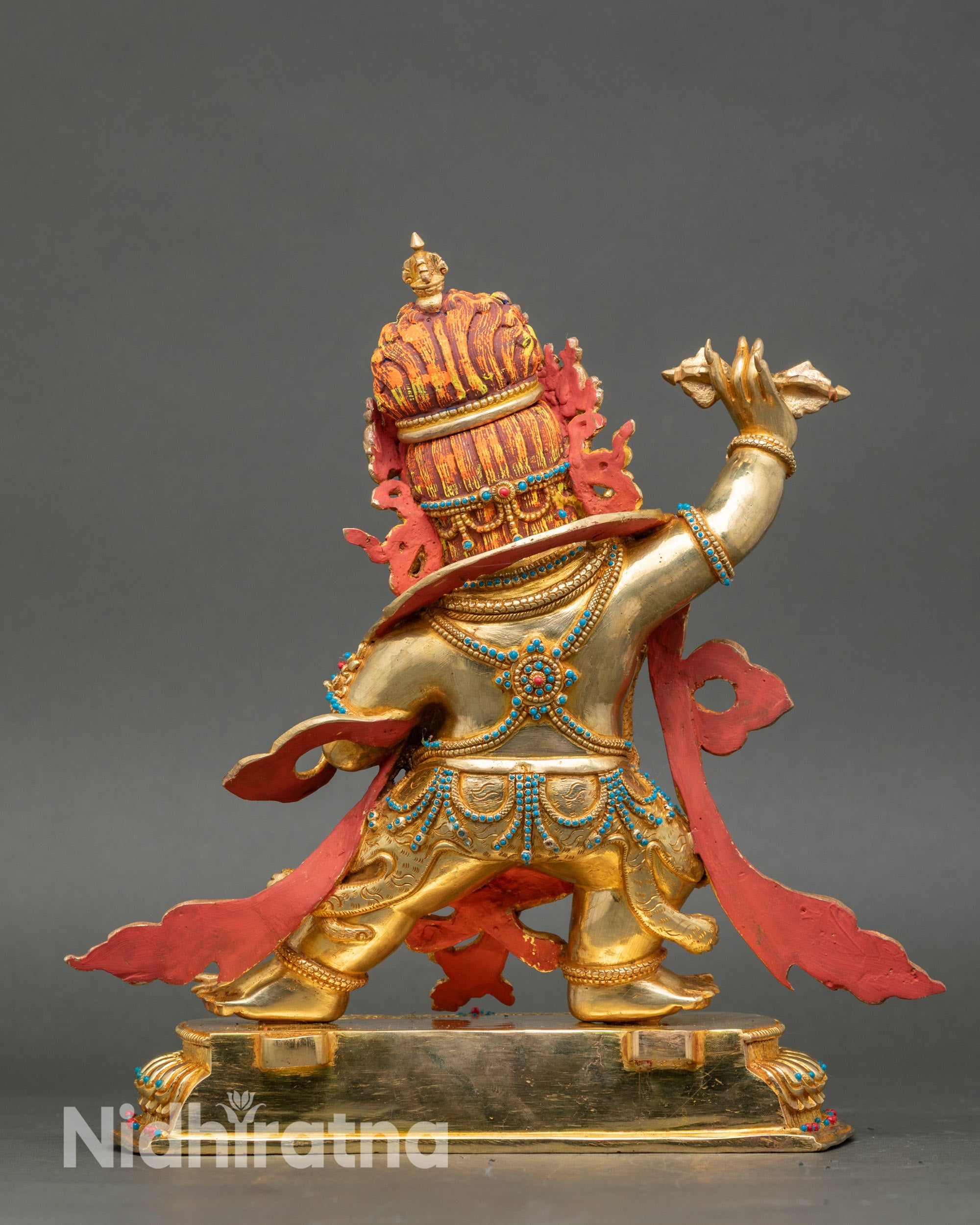 Vajrapani Statue | Powerful Bodhisattva of Strength from Nepal