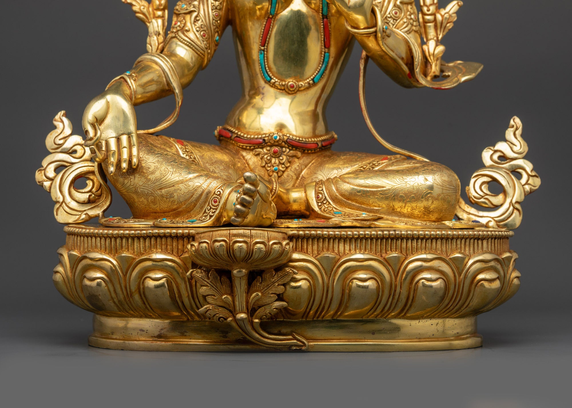 Divine Green Tara Statue | Authentic Sculpture for Spiritual Practices