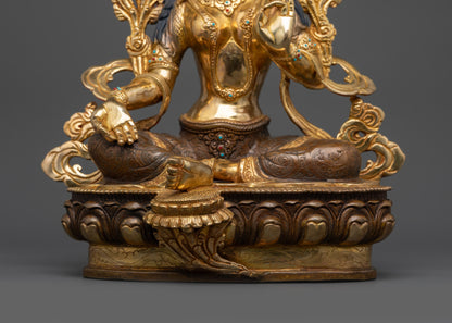 Green Tara Statue
