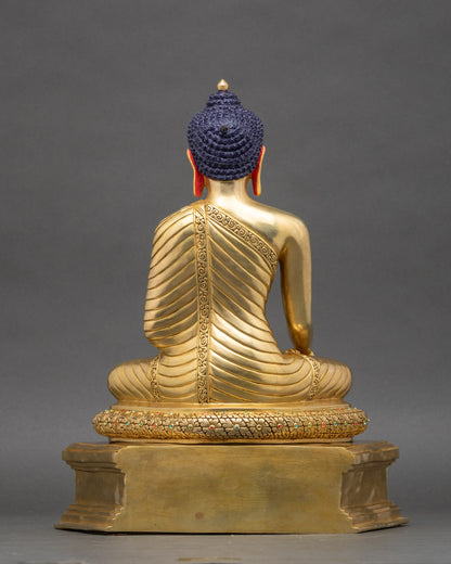 Tibetan Buddha Shakyamuni Statue – The Enlightened Teacher