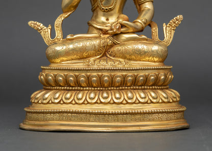 Tibetan Vajrasattva Buddha Statue for Purification and Clarity