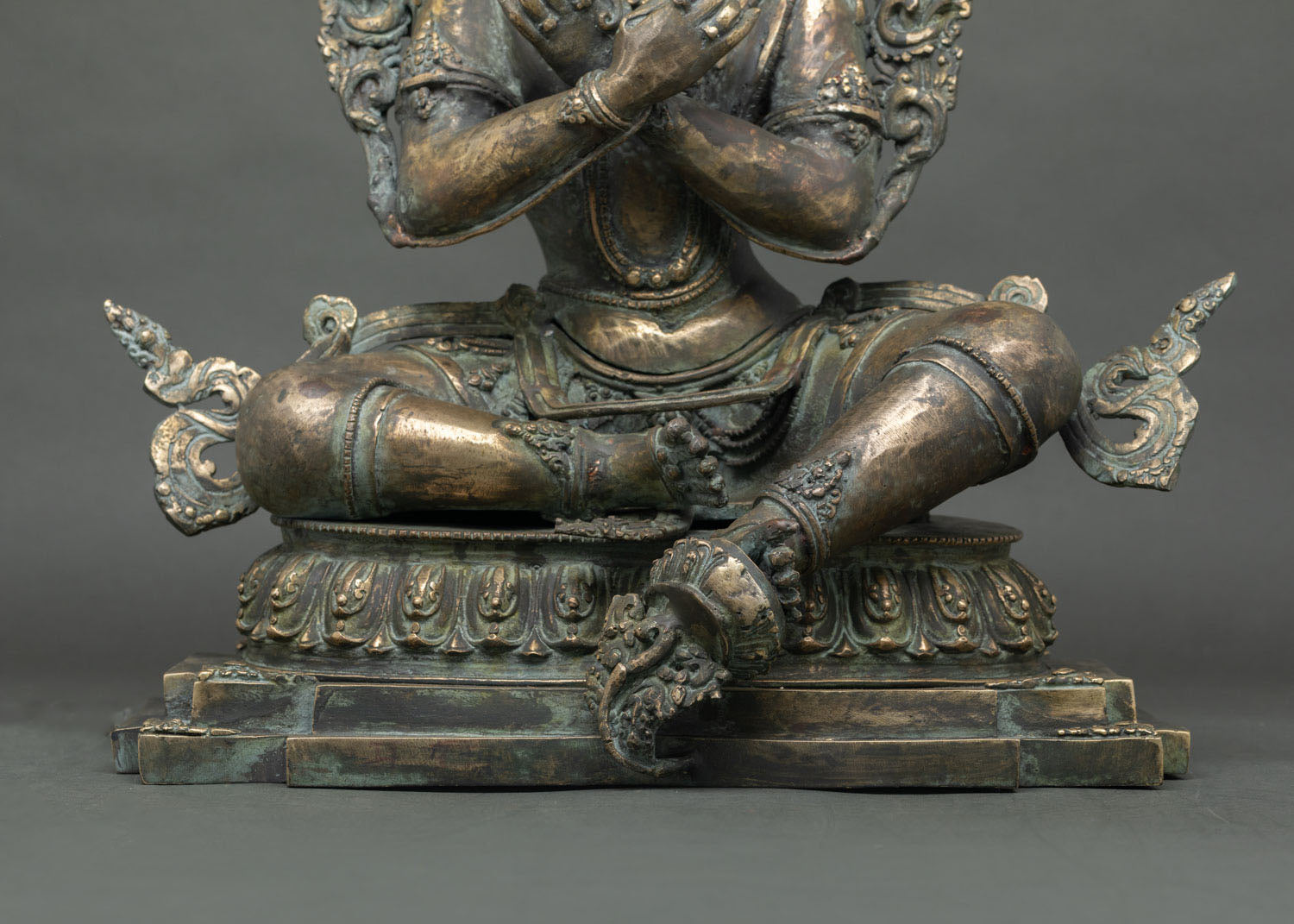 Antique Finished Vajradhara Statue | Handmade Bronze Sculpture