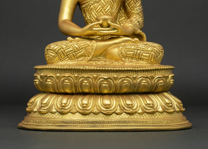 Amitabha Buddha Statue | Buddhist Shrine Artwork