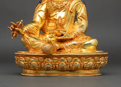 Sacred Guru Rinpoche (Padmasambhava) Statue | Vajrayana Buddhist Icon