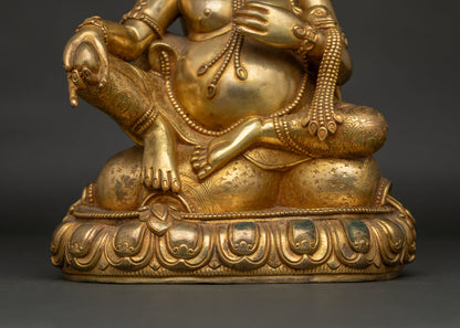 Dzambhala Statue | Unique Wealth God Sculpture for Prosperity