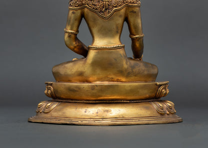 Crown Shakyamuni Buddha Statue
