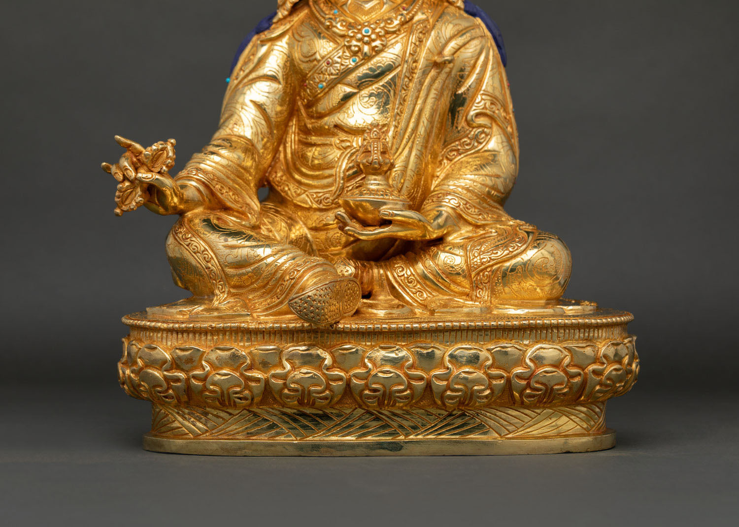 Powerful Guru Rinpoche Statue | Buddhist Sacred Figurine