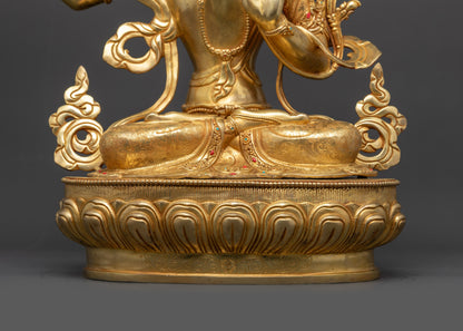 Buy Exquisite Premium Manjushri Statue for Meditation & Home Altars